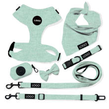 Custom Adjustable Cotton Dog harness dog pet Collar